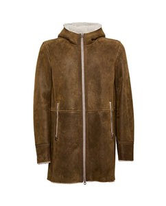 ARIC-SLIM, SHEARLING SUEDE IRONED LAMB - stewartit