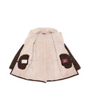 ROBERTO-SHEARLING SUEDE IRONED LAMB - stewartit