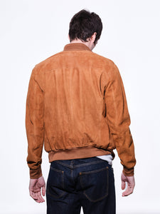 ARTHUR-GOAT GARMENT SUEDE WITH SCREEN PRINTING