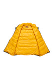 NUVOLA JOLLY-GOAT GARMENT SUEDE-GILET OCRA ESTRAIB