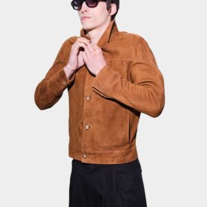 KARACHI-VELOUR GOAT | COGNAC
