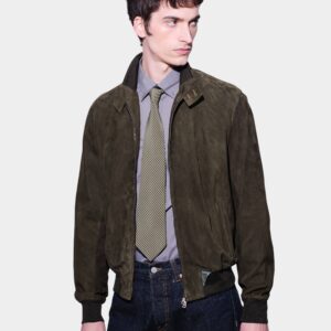 ETERE-GOAT GARMENT SUEDE | GRASS GREEN