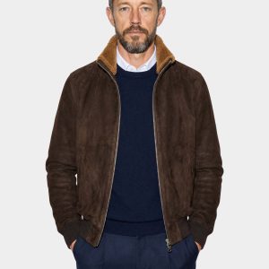 BRUKS NUVOLA - GOAT GARMENT SUEDE | DK BROWN