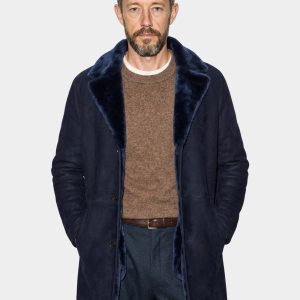 STILL - SHEARLING SUEDE MERINO IRONED T/T | BLUE