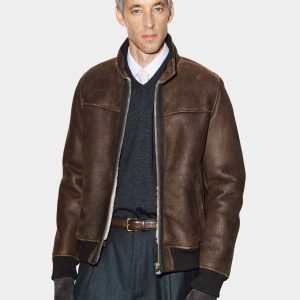 FERGUS - SHEARLING DREASSED LAMB | DK BROWN - BEIGE