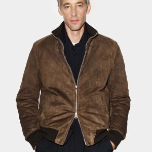 DROWNE NUV - GOAT GARMENT SUEDE - POLY DIAGO | CHESTNUT